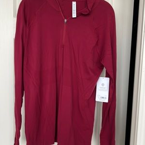 NWT Athleta momentum half zip size xl
